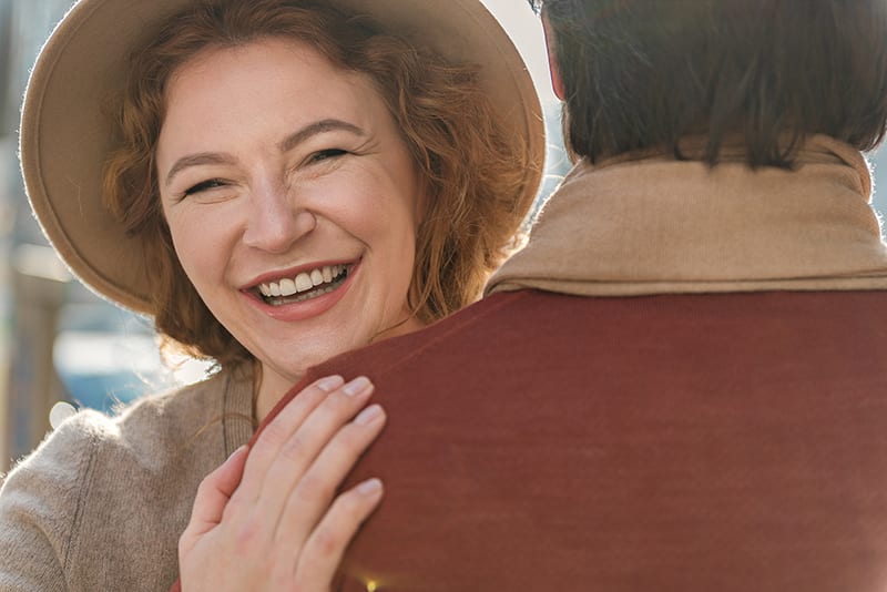 Woman with Natural Smile at Portsmouth Dental Care